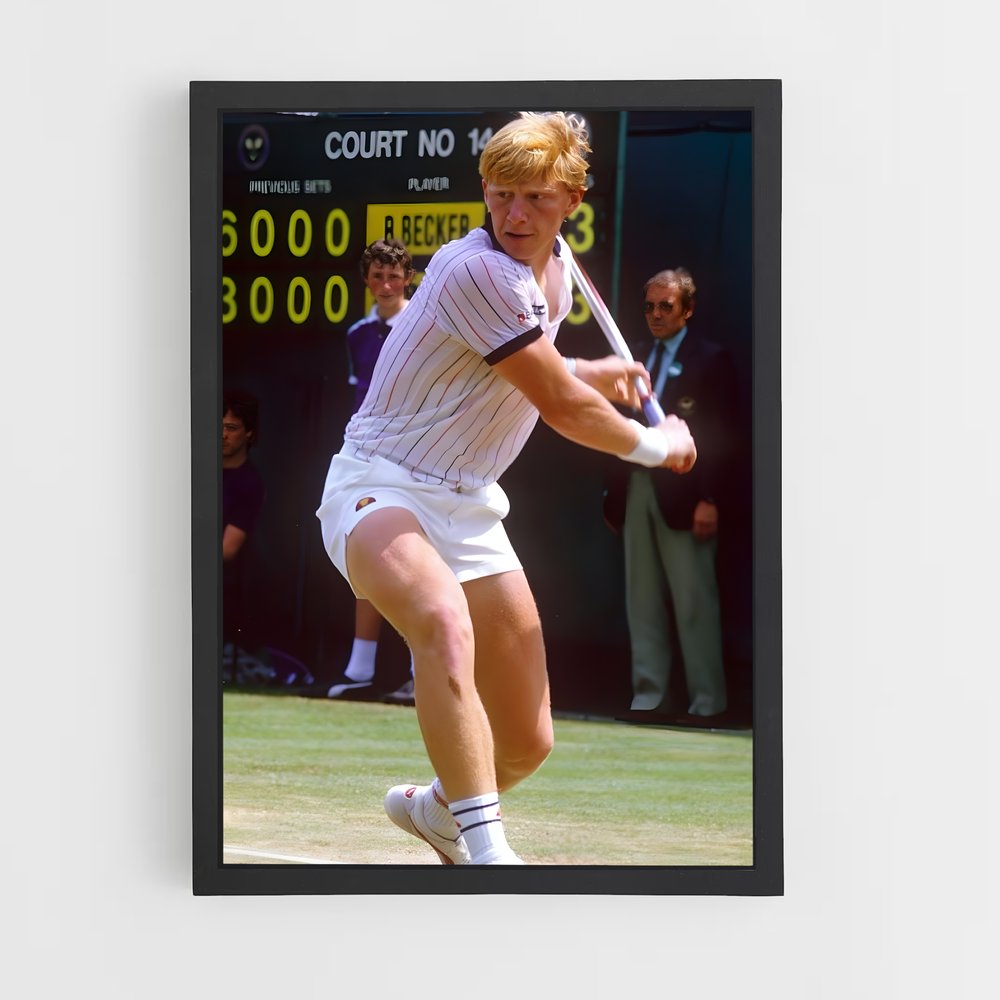 Poster Ace de Gagner – affiche Tennis (vue 2)
